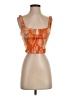 Zara Orange Sleeveless Blouse Size S - photo 1