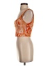 Zara Orange Sleeveless Blouse Size S - photo 5