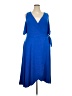 Kingston Grey Blue Casual Dress Size 3X - photo 1