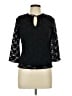 I.N. Studio Black 3/4 Sleeve Blouse Size L (petite) - photo 1