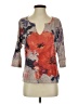 Westport Gray 3/4 Sleeve Top Size S - photo 1