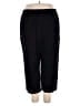 Basic Editions 100% Cotton Black Track Pants Size 4X - photo 1