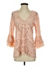 Alexis Tan 3/4 Sleeve Blouse Size S - photo 1