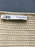 Zara Ivory Sleeveless Top Size L - photo 7
