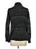 AB Studio 100% Polyester Stripes Gray Cardigan Size L - photo 2