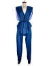 Unbranded 100% Polyester Solid Blue Jumpsuit Size 7 - 8 - photo 1