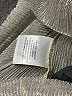 Vanessa Virginia Metallic Silver 3/4 Sleeve Blouse Size L - photo 8