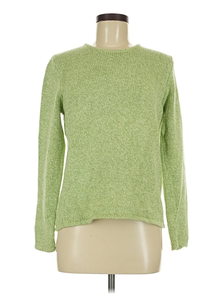 Pre-owned L.l.bean Pullover Sweater In Green