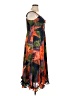 Hutch 100% Recycled Polyester Tropical Orange Cocktail Dress Size L (petite) - photo 4