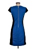 MICHAEL Michael Kors Color Block Blue Casual Dress Size 0 - photo 2