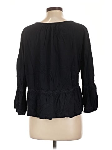 Ann Taylor LOFT 3/4 Sleeve Blouse (view 2)