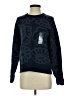 Uniqlo 100% Wool Paisley Blue Wool Pullover Sweater Size S - photo 1