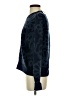 Uniqlo 100% Wool Paisley Blue Wool Pullover Sweater Size S - photo 5