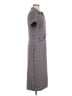 Halogen Plaid Gray Casual Dress Size M - photo 4