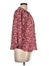 Papermoon 100% Polyester Burgundy 3/4 Sleeve Blouse Size M (petite) - photo 4