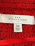 New Directions 100% Acrylic Red Turtleneck Sweater Size 3X - photo 7