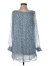 Kimchi Blue 100% Polyester Blue Long Sleeve Blouse Size S - photo 1