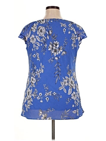 Roz & Ali Short Sleeve Blouse (view 2)