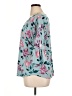 Roz & Ali Teal 3/4 Sleeve Blouse Size 1X - photo 5