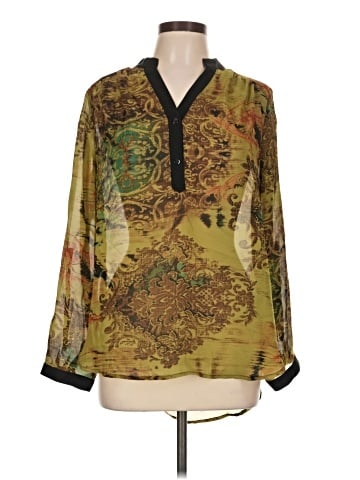 DressBarn Long Sleeve Blouse (view 1)