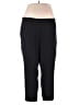 J.Crew Factory Store 100% Polyester Solid Black Active Pants Size 20 - photo 1