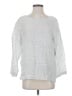 Tahari 100% Linen Silver 3/4 Sleeve Top Size S - photo 1