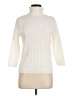 Willi Smith 100% Cotton Ivory Turtleneck Sweater Size M - photo 1