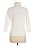 Willi Smith 100% Cotton Ivory Turtleneck Sweater Size M - photo 2