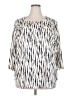 Ofeefan Ivory 3/4 Sleeve Blouse Size 3XL - photo 1