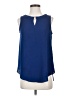 Sami & JO Blue Sleeveless Blouse Size S - photo 1
