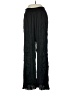 FRAME 100% Silk Chevron-herringbone Black Silk Pants Size XS - photo 2