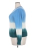 Veronica Beard 100% Cotton Tie-dye Blue Pullover Sweater Size XXL (estimated) - photo 5