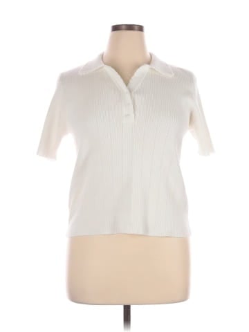 Adrianna Papell Short Sleeve Blouse (view 1)