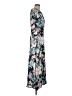 o.p.t Floral Teal Casual Dress Size M - photo 4