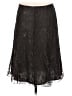 Pink Blush 100% Polyester Black Brown Formal Skirt Size 6 - photo 2