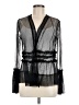 Willow & Clay 100% Nylon Black Kimono Size L - photo 1