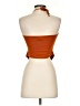 Open Edit Orange Halter Top Size S - photo 2