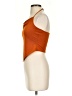 Open Edit Orange Halter Top Size S - photo 5