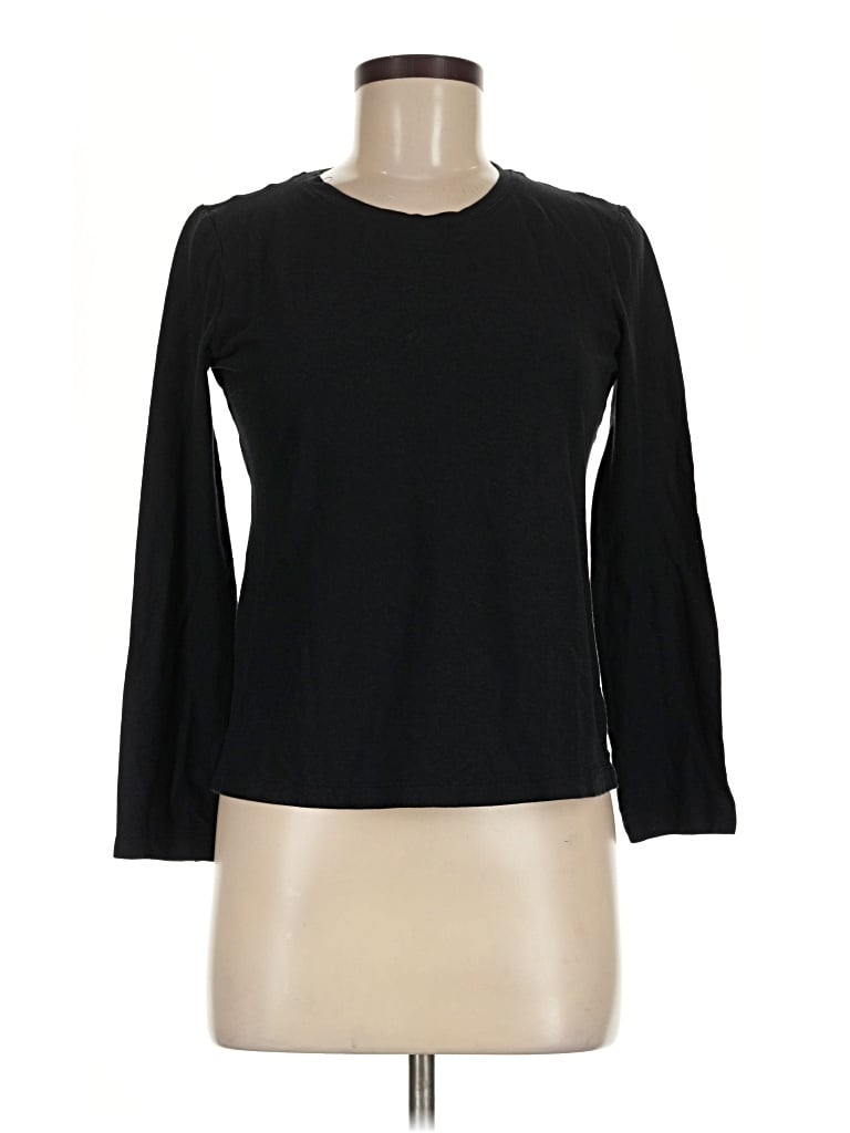 Pre-owned Ulla Johnson 3/4 Sleeve T-shirt In Black
