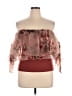 Left Coast by Dolan Burgundy Kimono Size XL - photo 1