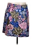 Talbots Print Blue Casual Skirt Size 8 - photo 1