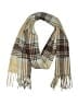 Unbranded 100% Cashmere Plaid Brown scarf One size - photo 1