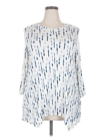 New Directions 3/4 Sleeve Blouse (view 1)