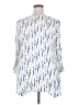 New Directions Blue 3/4 Sleeve Blouse Size 2X - photo 2