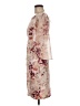 Connected Apparel Floral Tan Cocktail Dress Size 6 (petite) - photo 5