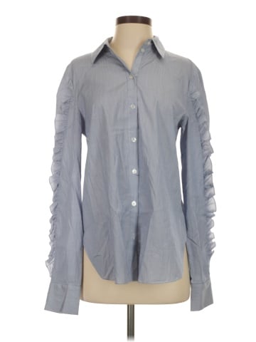 Tibi Long Sleeve Button-Down Shirt (view 1)