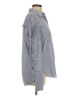 Tibi Stripes Blue Gray Long Sleeve Button-Down Shirt Size 4 - photo 4