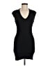 Bebe Solid Black Cocktail Dress Size M (estimated) - photo 1