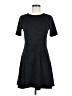 CeCe Solid Black Casual Dress Size 6 - photo 1