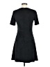 CeCe Solid Black Casual Dress Size 6 - photo 2